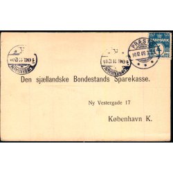 Den Sjllandske Bondestands Sparekasse - Kbh.K  - u/n - Brugt. 