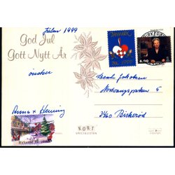 Jenny Nystrm - God Jul - Gott Nytt r - Eliasson u/n - Brugt