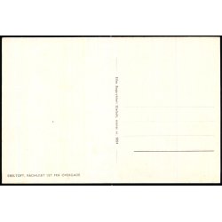 Ebeltoft - R�dhuset set fra Overgade - Elles Bogtryk 5854 - Ubrugt