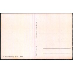 Frederiksborg Slot i Sne - Gldelig Jul - Slotskirken - Rudolf Olsen 12832 - Ubrugt