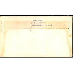 Efterporto - Brev fra U.S.A.   11 - 7 - 1955 - Efterporto  90 re