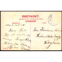 Slotsgaarden paa Aalborghus - W.K.F. 1330 - Brugt