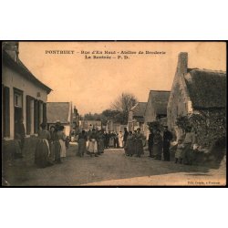 Feldpost - K.D. Feld -post -xped.   30 -8 -18 - Til Apenrade - Billedside : Pontruet