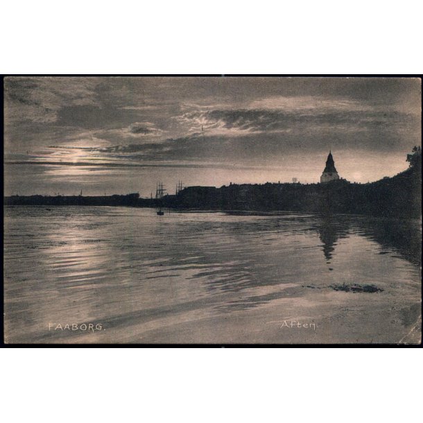 Faaborg -  Aften - Stender 16808 - Brugt