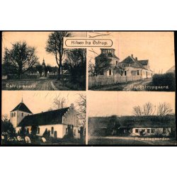 Hilsen fra �strup - Kbm. Petersen u/n - Ubrugt - Klippet!!