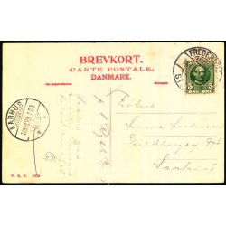 S�ndervig - Redningsbaaden s�ttes i Vandet - W.K.F. 1855 - Brugt