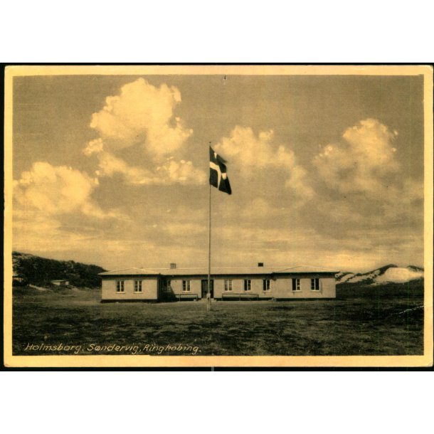 Holmsborg KFUM &K Sommerlejr - Sndervig - Ringkbing - 6179 - Ubrugt - Nlehul !