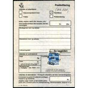 Postkvittering - Vrdibrev - 8 - 1 - 87