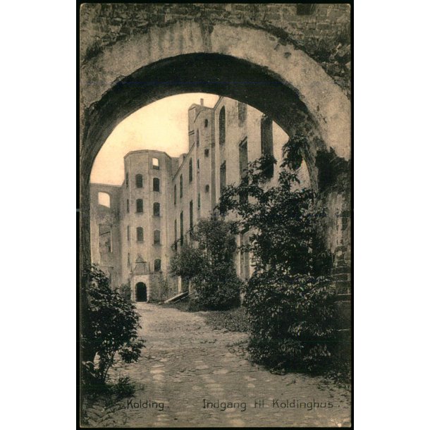 Kolding - Indgang til Koldinghus - Stender 1737 - Ubrugt