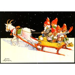 Jenny Nystrm - God Jul - Gott Nytt r - Eliasson u/n - Brugt