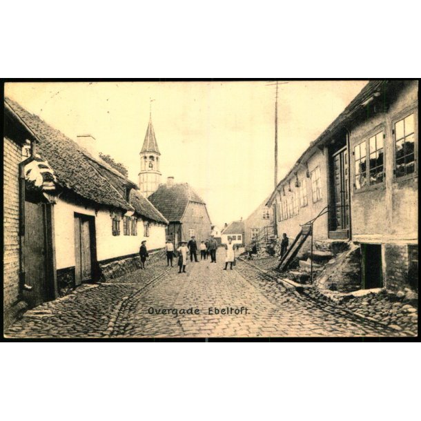 Overgaden Ebeltoft- Ebeltoft Papir u/n - Brugt