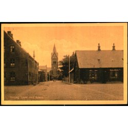 Herning - Torvet med Kirken - H. Erichens Bogh. 43047 - Brugt