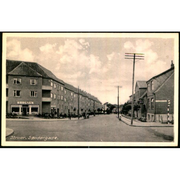 Struer - S�ndergade - Kiosken 8227 - Ubrugt