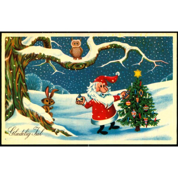 K.V. Larsen - Gldelig Jul - Rudolf Olsen u/n - Brugt