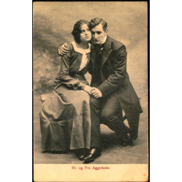 Hr. og Fru Aggerholm - Alex Vincent 1020 - Ubrugt