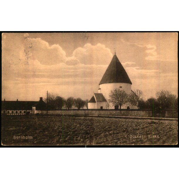 Bornholm - Olsker Kirke - S. Kollings Bogh. 83 - Brugt
