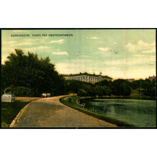Kbenhavn - Parti fra rstedsparken - C.R. 3228 - Brugt