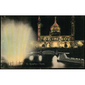 Kbenhavn - En Festaften i Tivoli - C. St. 316 - Ubrugt