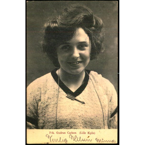 Frk. Gudrun Carlson (Lille Kylle) - Alex Vincent 1055 - Brugt