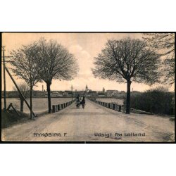 Nyk�bing F. - Udsigt fra Lolland - Stender 1776 - Ubrugt