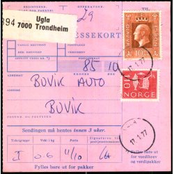 Opkrvingsadressekort - Norge - 17 - 1 -77