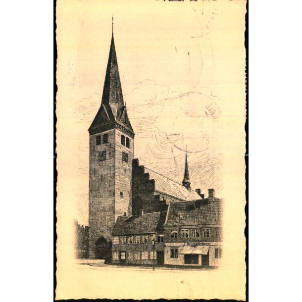 St. Olai Kirke - Helsing�r - J.M. 59231 - Brugt