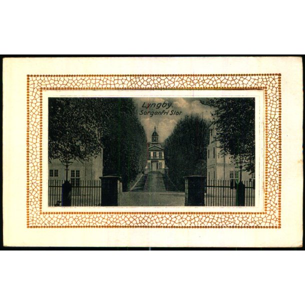 Lyngby - Sorgenfri Slot - Med billeder i Maven -  - Henriksens Bogh. u/n - Ubrugt 