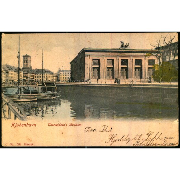 Kj�benhavn - Thorvaldsens Museum - C. St. 509 - Brugt
