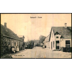 Gadeparti i Esrom - Poulsens Bogh. 7 - Ubrugt