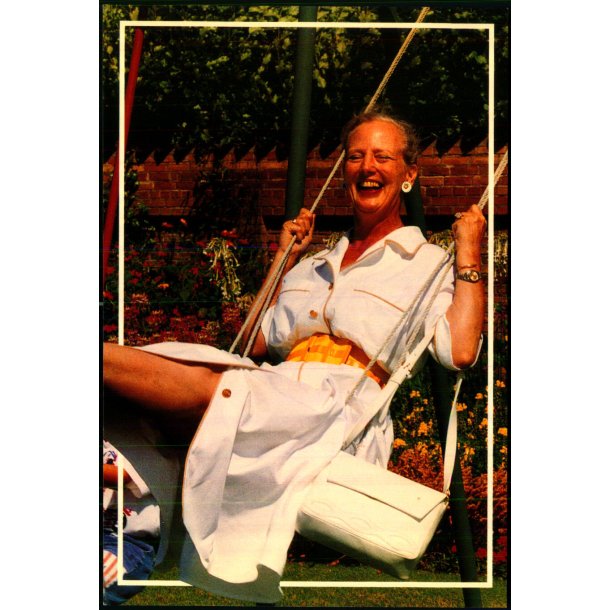 Dronning Margrethe - Scandecor 6506 - 12x17 cm. - Ubrugt