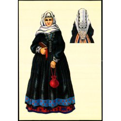 Dansk egnsdragt fra Ls - 1850 - 1900 - Odense T.K. 8347 - Ubrugt