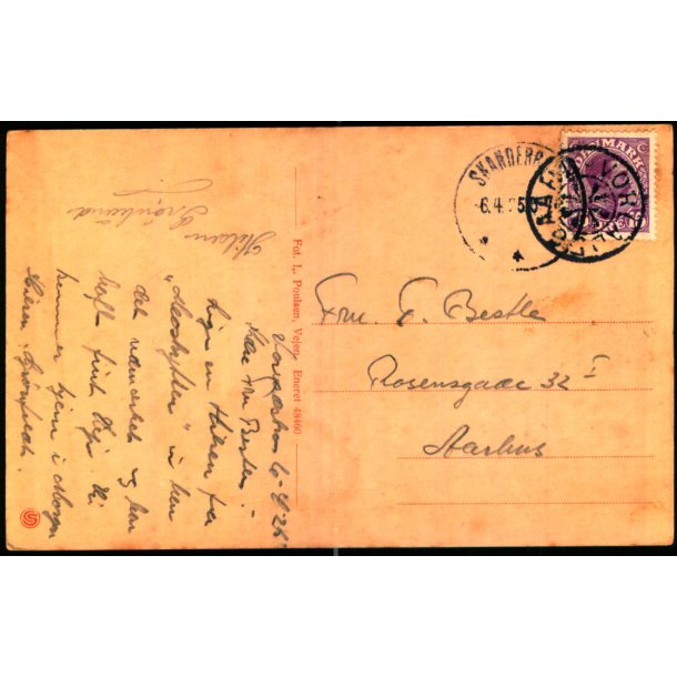 VORLADEGAARD p Postkort