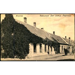 Nysted - Adelgade Det gamle Posthus - Chr. Sidinius &amp; S�ns Eftf. Eneret u/n - Brugt