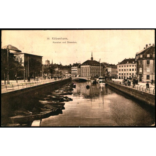 K�benhavn - Kanalen ved Stranden - Philipson 16