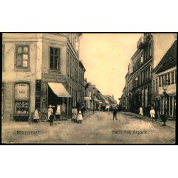 Middelfart - Parti fra Algade - J.G. Kreutzers Papir 63 - Brugt