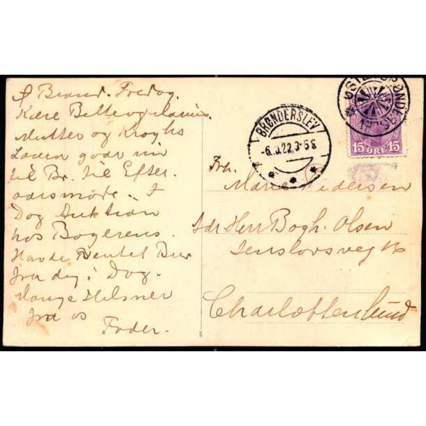 STER BRNDERSLEV p Postkort