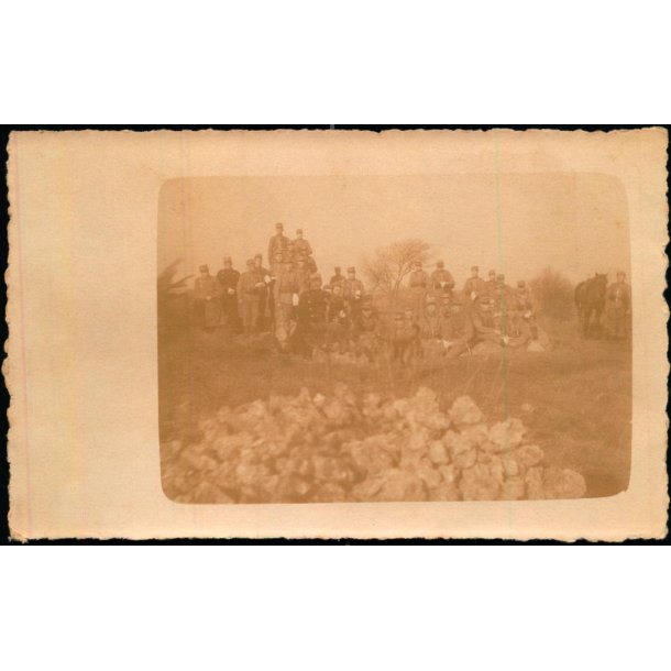 Fotokort Ukendt - Soldater. - Ubrugt