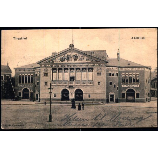 Aarhus - Teateret - C. St 1091 - Brugt