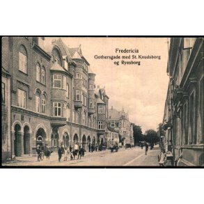 Fredericia - Gothersgade med St.Knudsborg og Ryesborg - H.C. Wenk u/n - Ubrugt