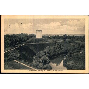 Fredericia - Udsigt fra Dansk K�best�vne - J.A.F. 3020 - Brugt