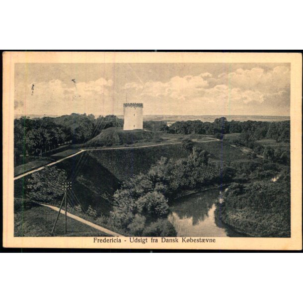 Fredericia - Udsigt fra Dansk K�best�vne - J.A.F. 3020 - Brugt