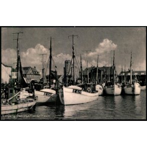 Esbjerg - Den nye  Fiskerihavn - Stender E. 148 K - Ubrugt