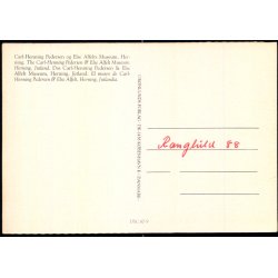 Carl-Henning Pedersen -  Herning Kunstmuseum - Gr�nlund 87-9 - Ubrugt