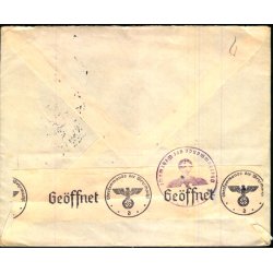 Luftpost - Censurbrev fra Portugal  16 - 12 - 40 - Til Danmark