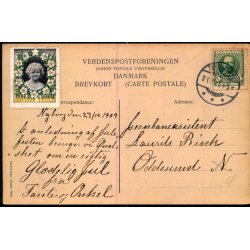 Den nye Personbanegaards Hovedindgang - Nordisk Repro 4057 - Brugt