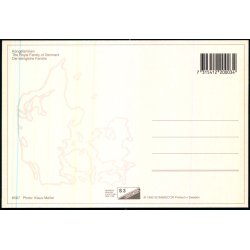 Den Kongelige Familie - Scandecor 6507 - 12x17 cm. - Ubrugt