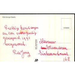 Dronning Beatrix - spanjersberg 114 - Ubrugt