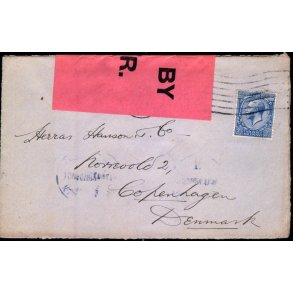 Censurbrev fra England.  24 - 11 - 14 - Til Kbenhavn