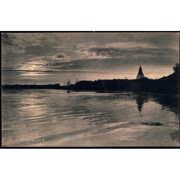 Faaborg -  Aften - Stender 16808 - Brugt