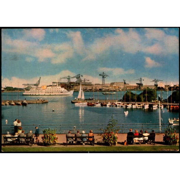 K�benhavn - Langelinie med Lystb�dehavnen - Dancolor 51